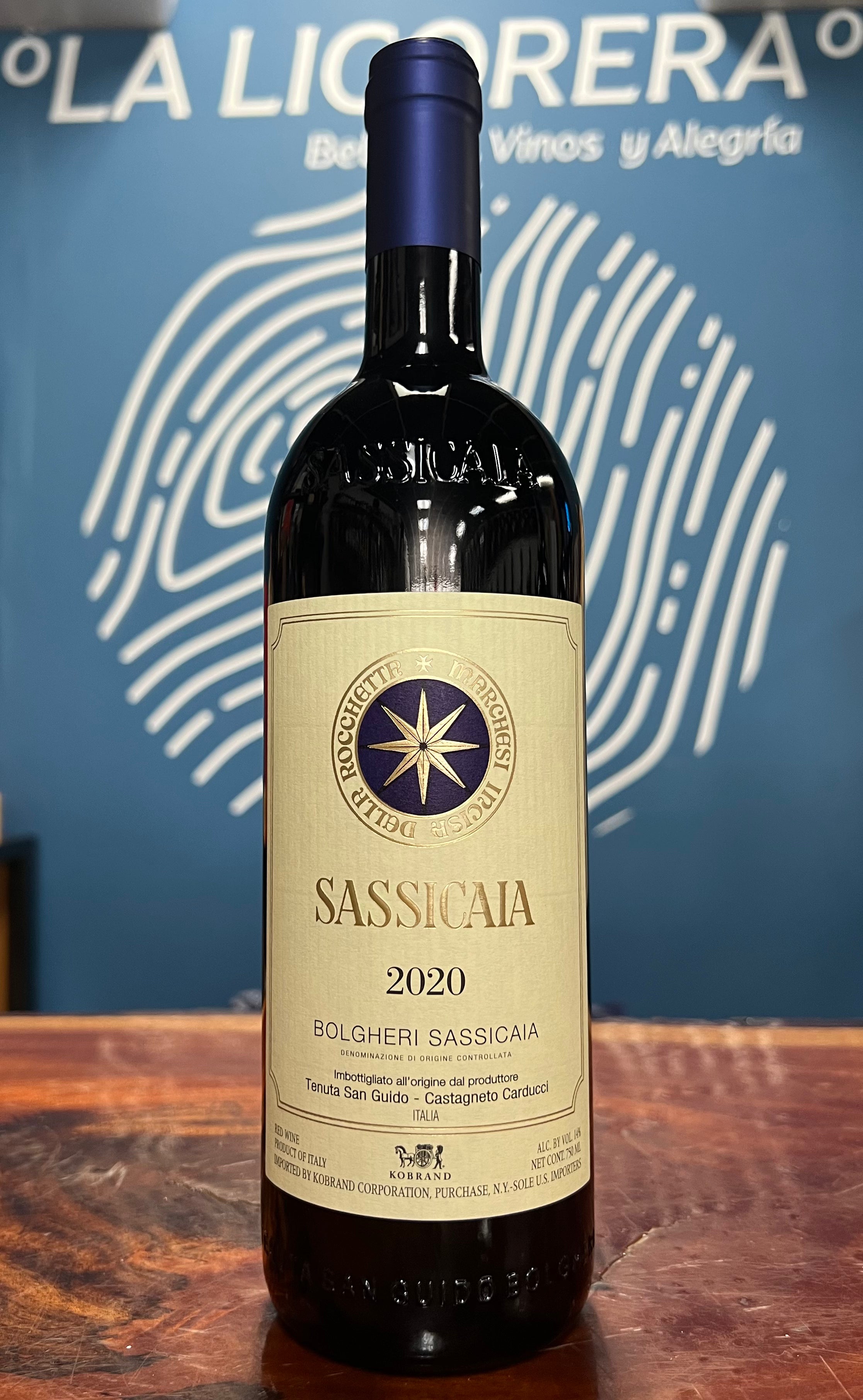 Sassicaia Bolgheri DOC 2020 750ml – La Licorera Sassicaia Bolgheri DOC 2020 750ml – La Licorera