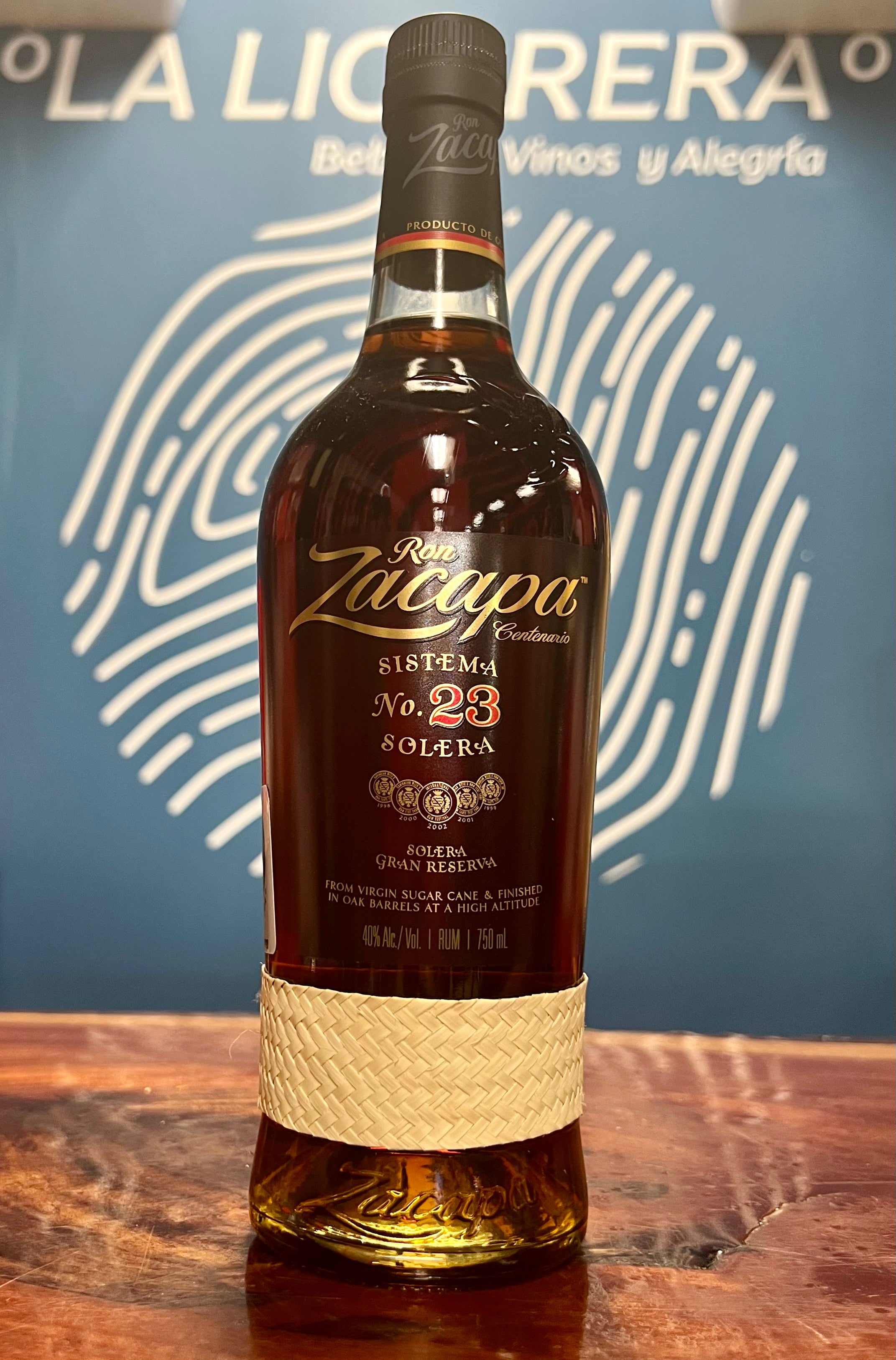 Ron Zacapa 23 Sistema Solera 750ml – La Licorera Ron Zacapa 23 Sistema Solera 750ml – La Licorera