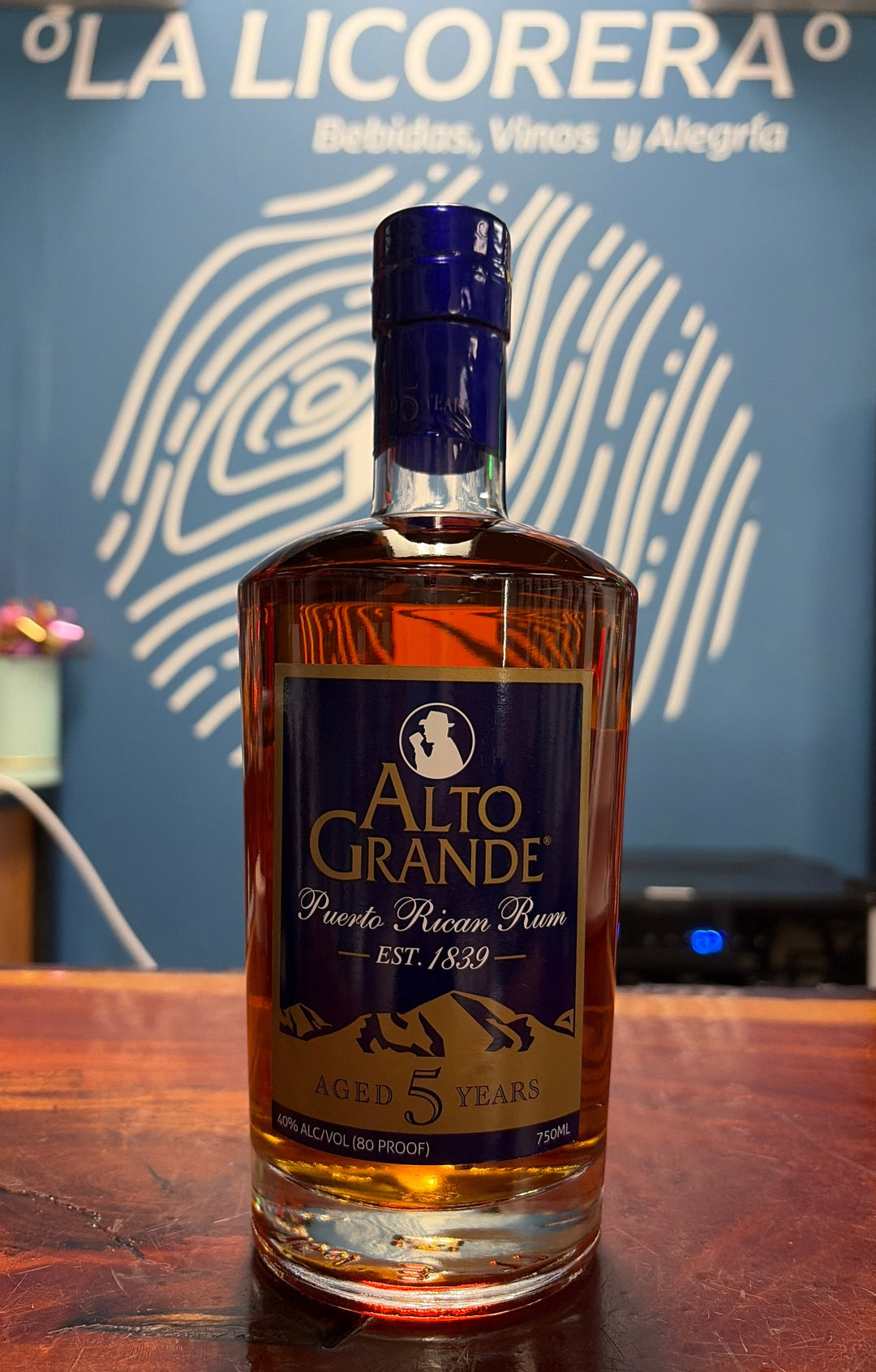 Alto Grande Rum Aged 5 Years 750ml