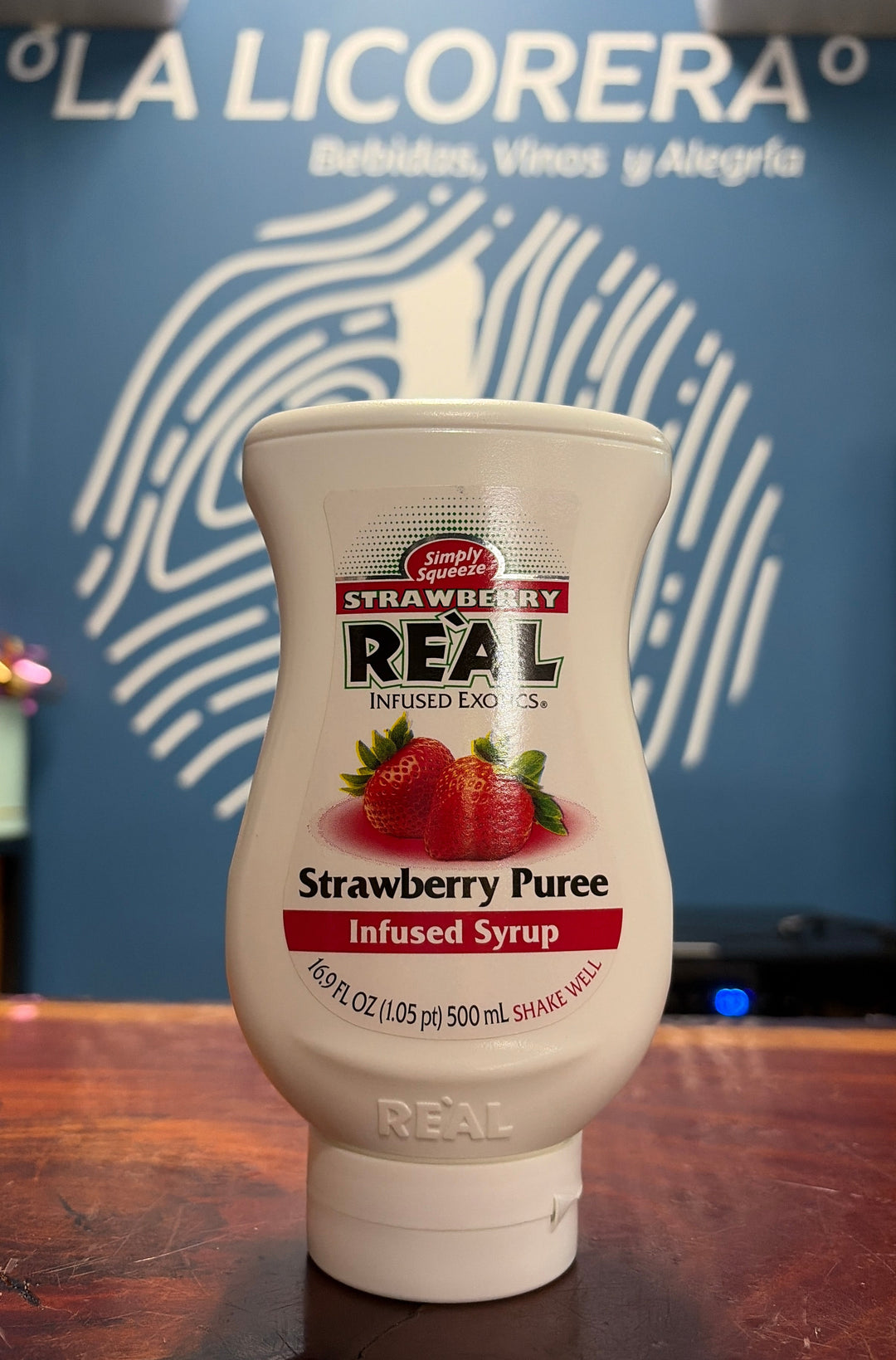 Reàl Strawberry Puree Infused Syrup 16.9 fl oz