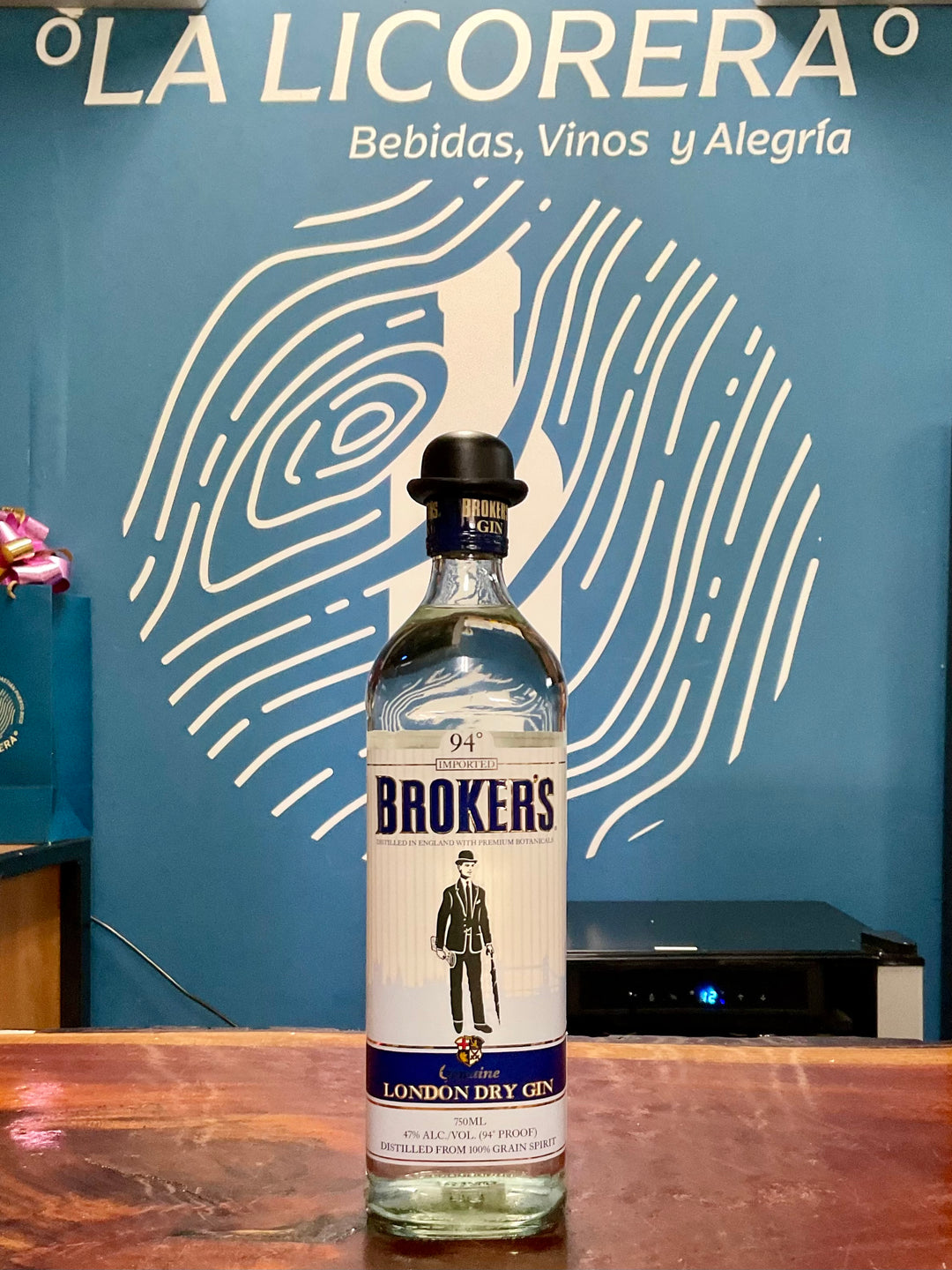 Broker’s London Dry Gin 750ml