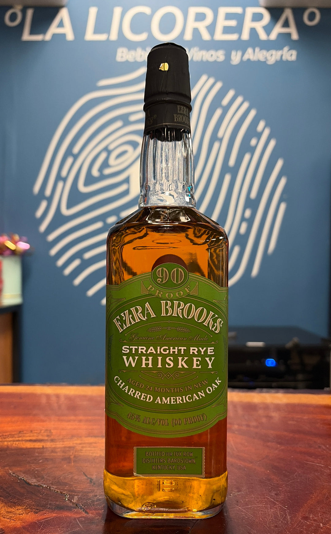 Ezra Brooks Straight Rye Whiskey - 750 ML