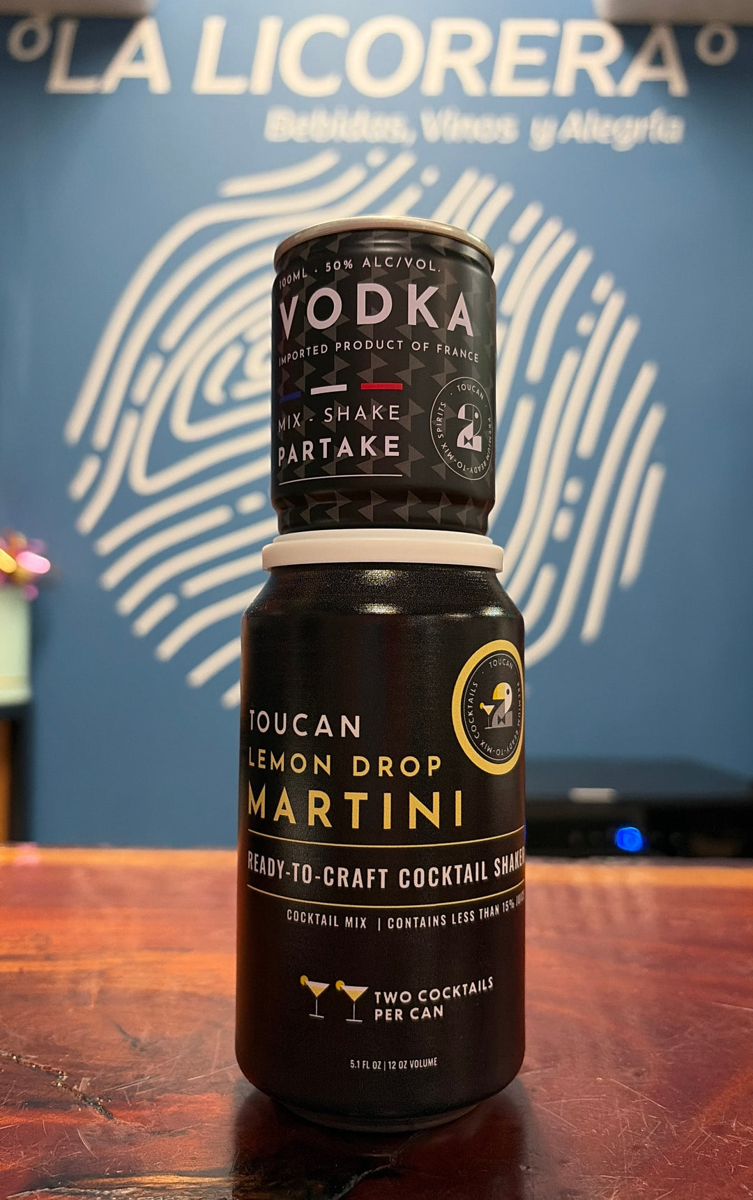 Toucan Lemon Drop Martini Ready-to-Craft Cocktail with Vodka 5.1oz