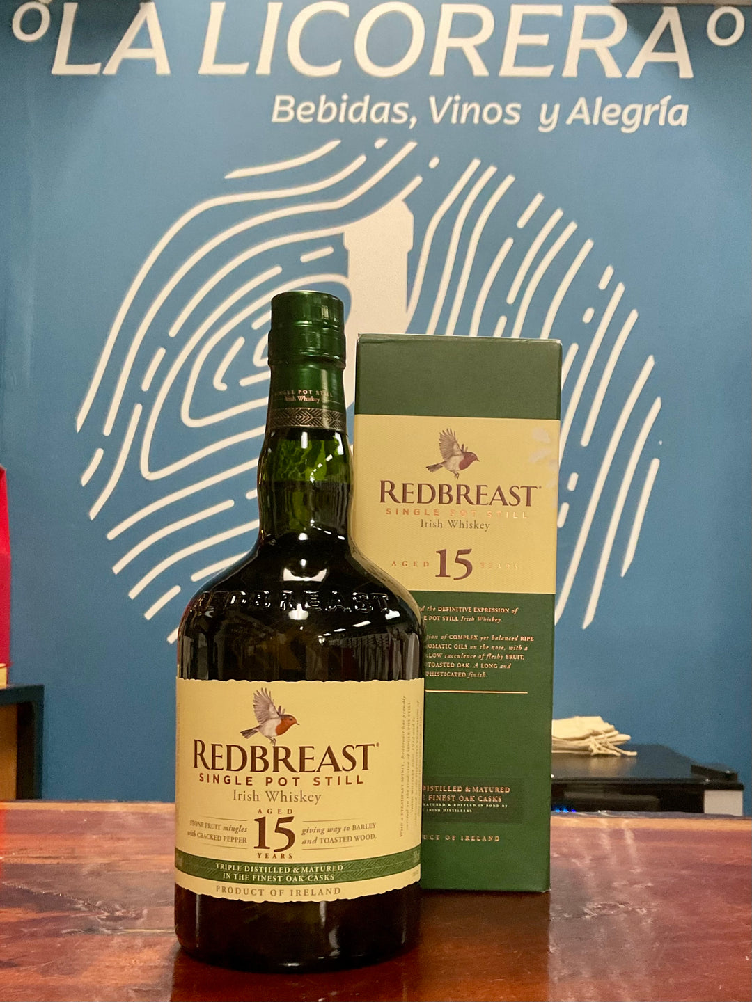 Redbreast 15 Year Old Cask Strength Irish Whiskey 750ml