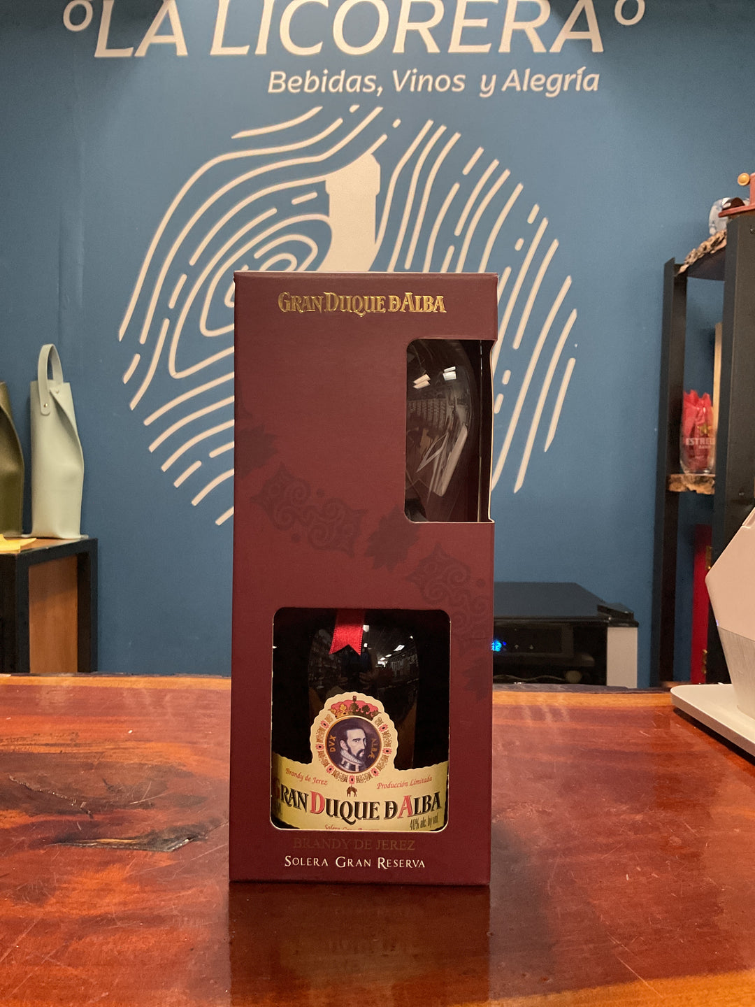 Gran Duque d’Alba Solera Gran Reserva Gift Set w/ Glass 750ml