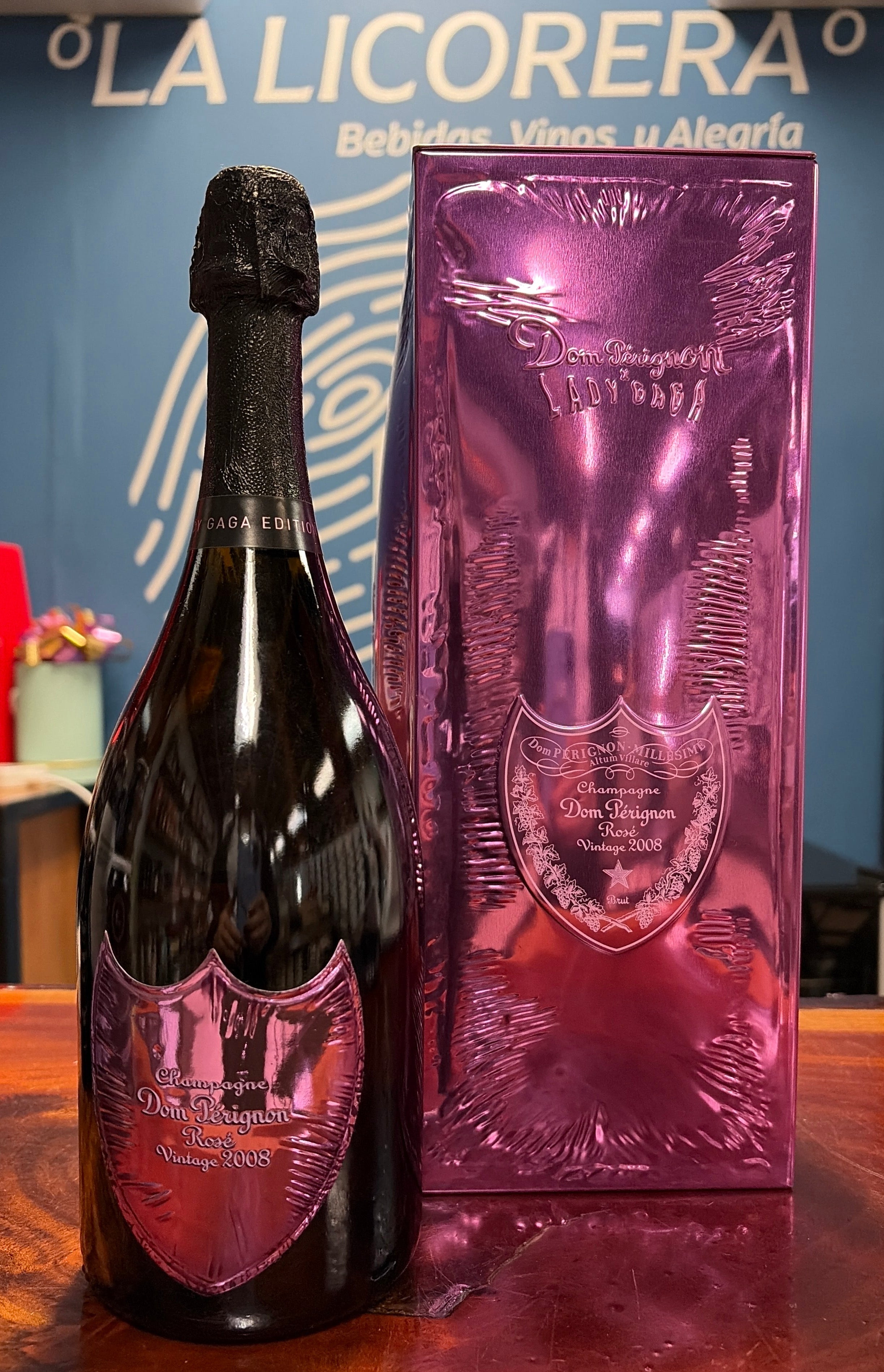 Dom Pérignon Rosé Vintage 2008 x Lady Gaga 750ml – La Licorera