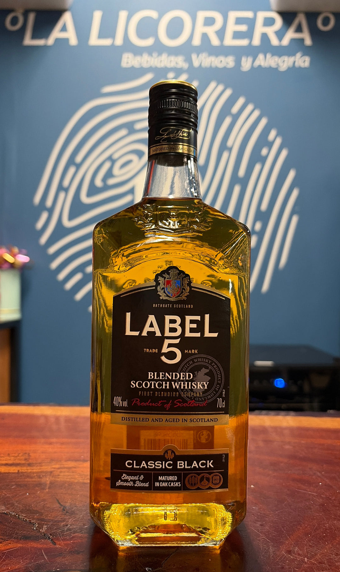 Label 5 Classic Black Blended Scotch Whisky 700ml