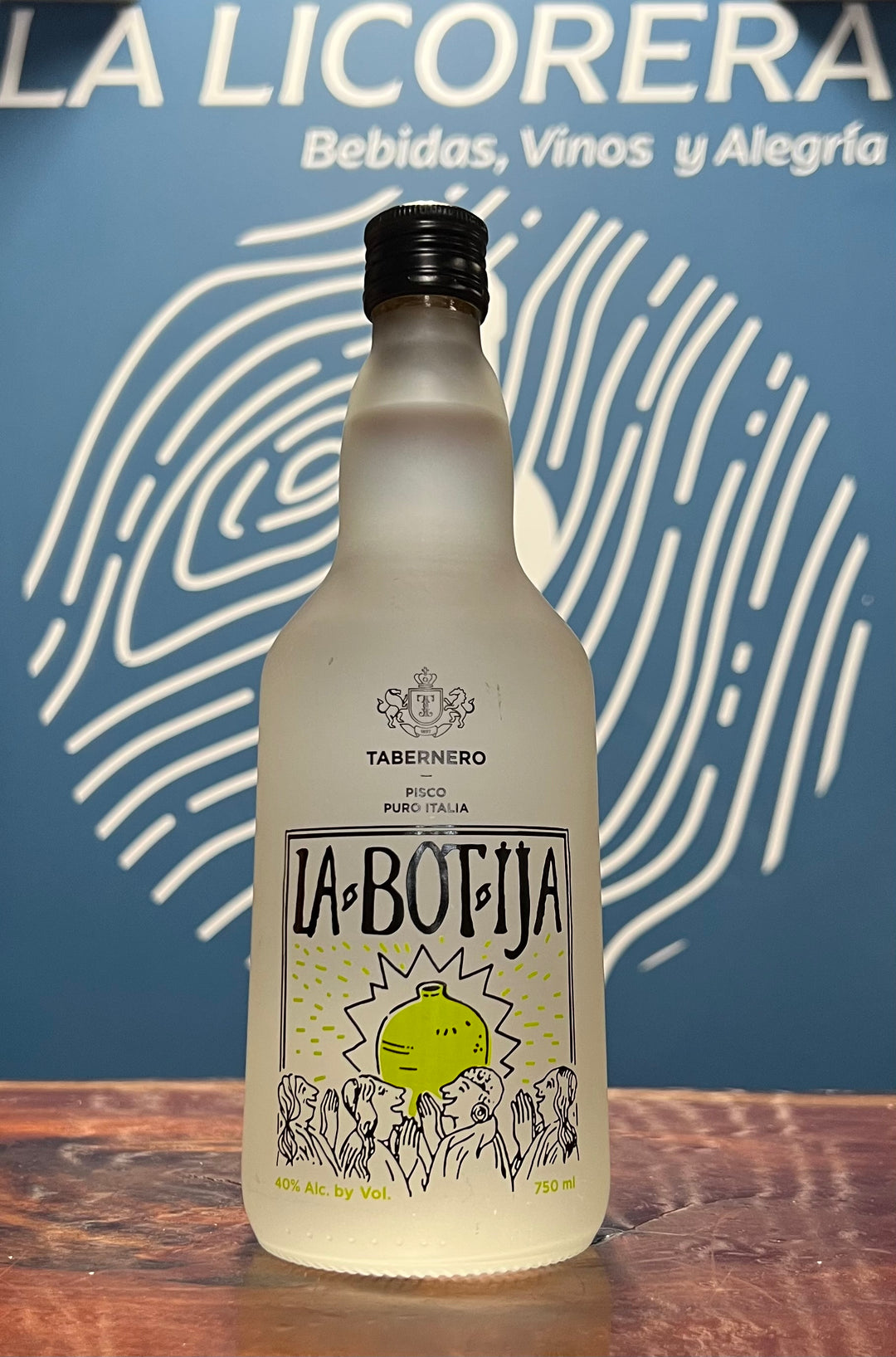 Tabernero La Botija Pisco Puro Italia 750ml