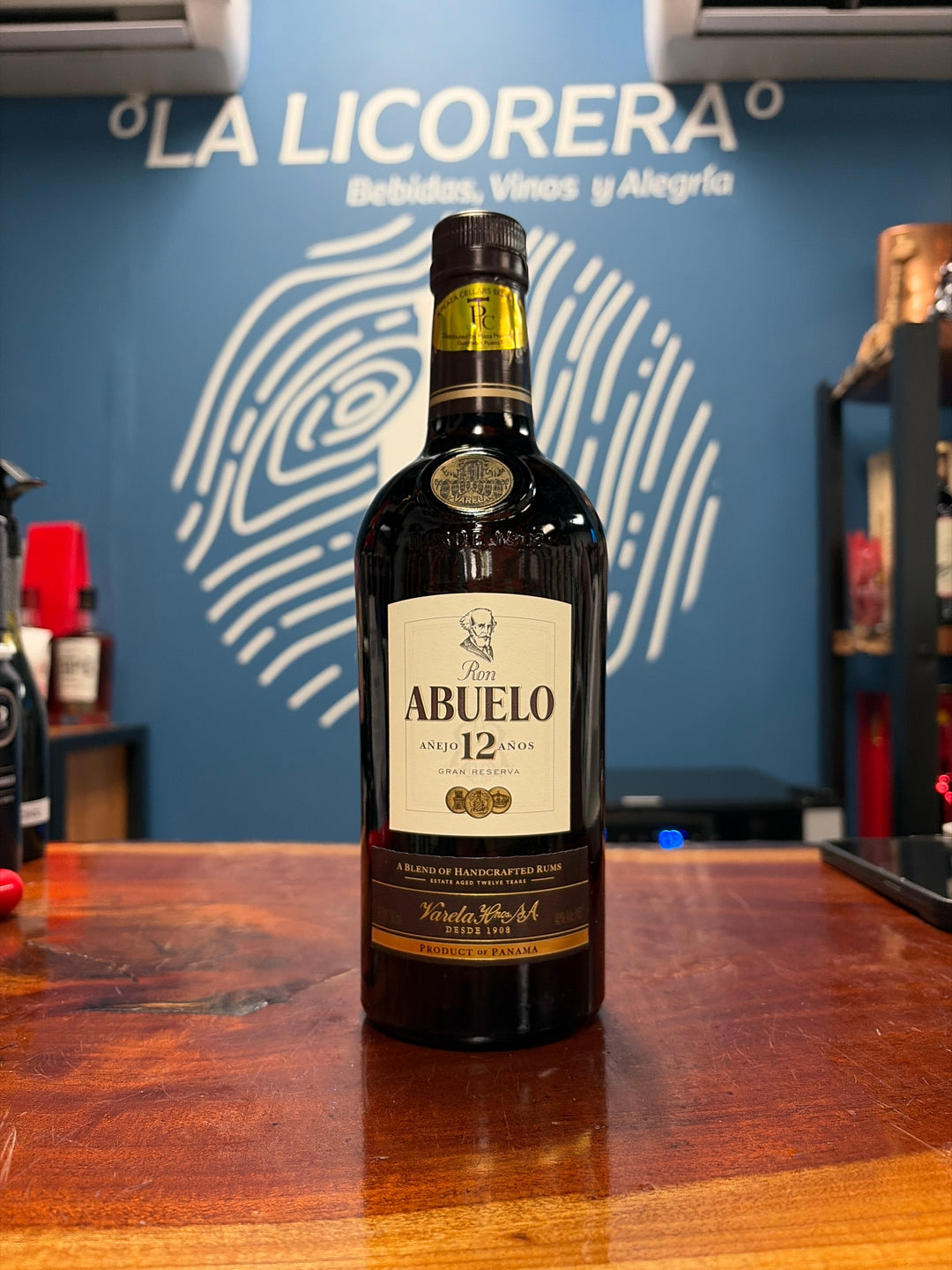 Ron Abuelo 12 Años Gran Reserva Rum 750ml