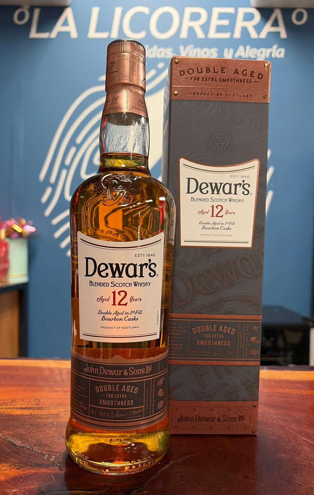 Dewar’s 12 Year Old Blended Scotch Whisky 750ml
