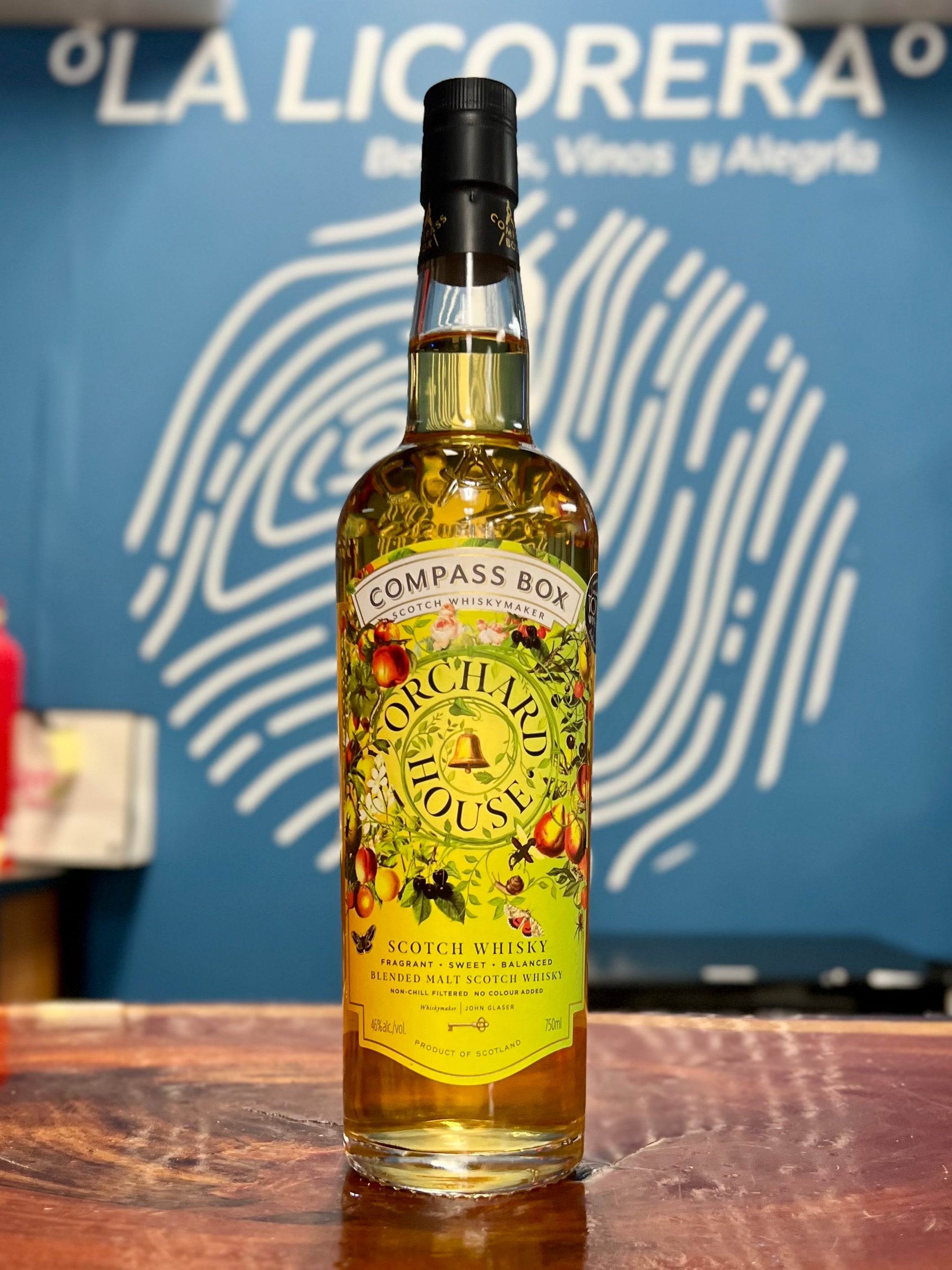 Compass Box Orchard House Blended Malt Scotch 750ml – La Licorera