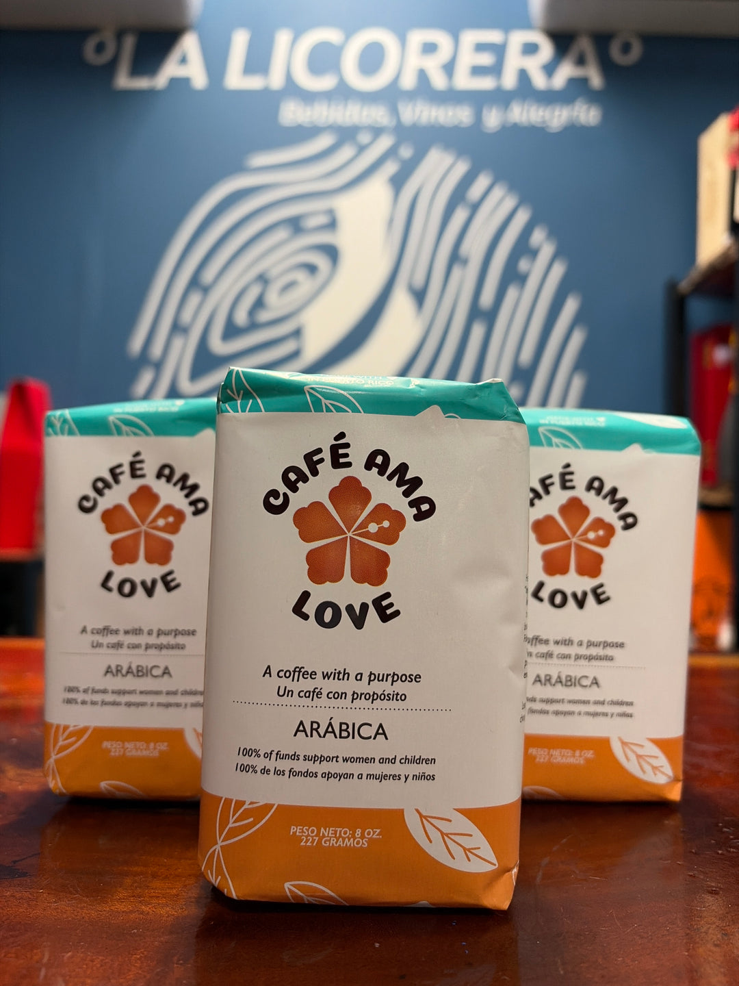 Café Ama Love Arabica Ground Coffee 8oz