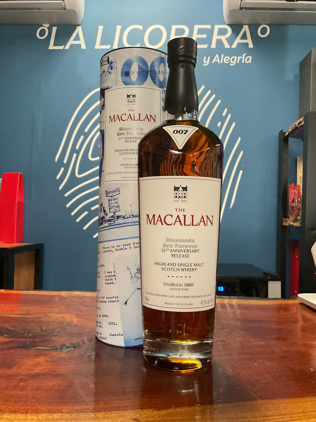 The Macallan Diamonds Are Forever 55th Anniversary Release 2007 750ml