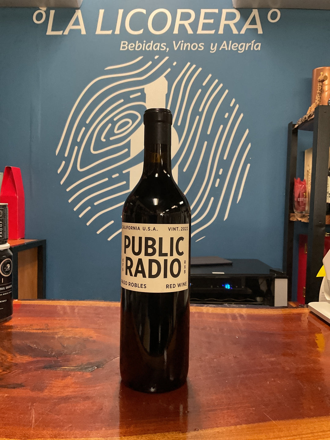 Public Radio Red Wine California 750ml