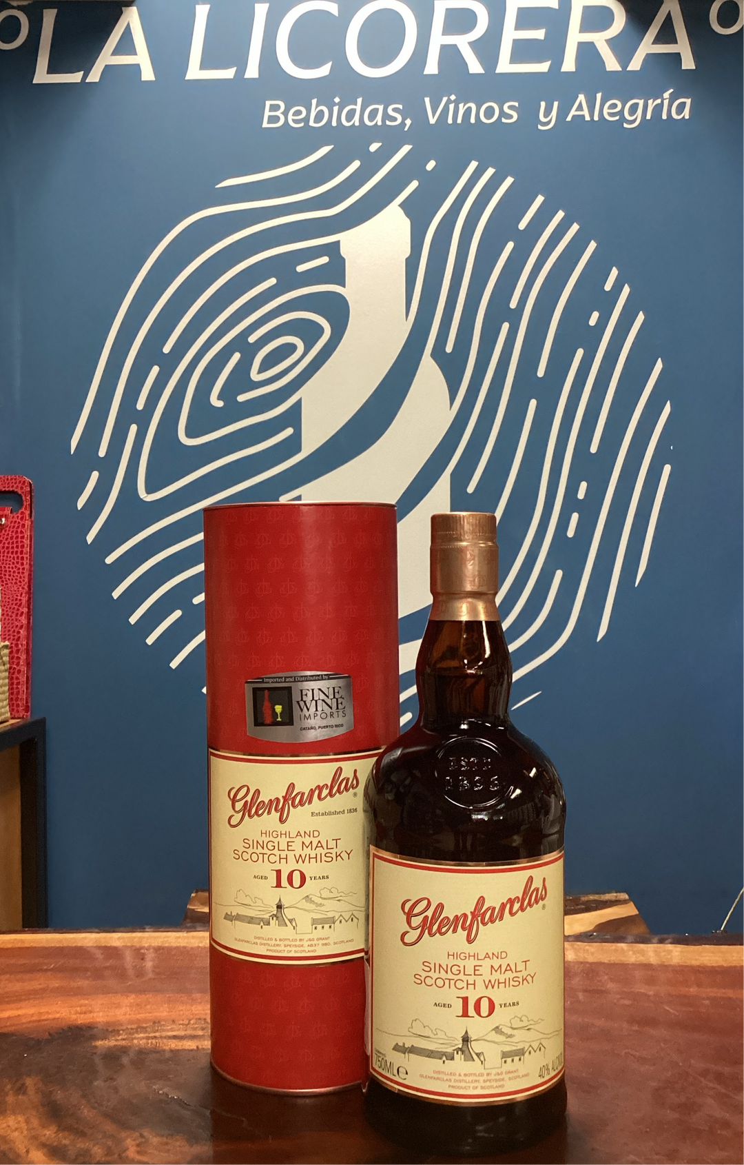 Glenfarclas 10 Year Old Single Malt Scotch Whisky 750ml