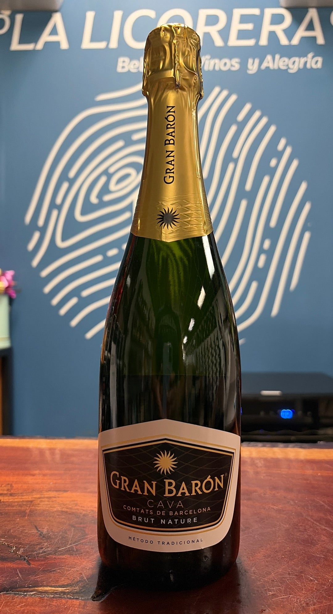 Gran Barón Cava Brut Nature Sparkling Wine 750ml