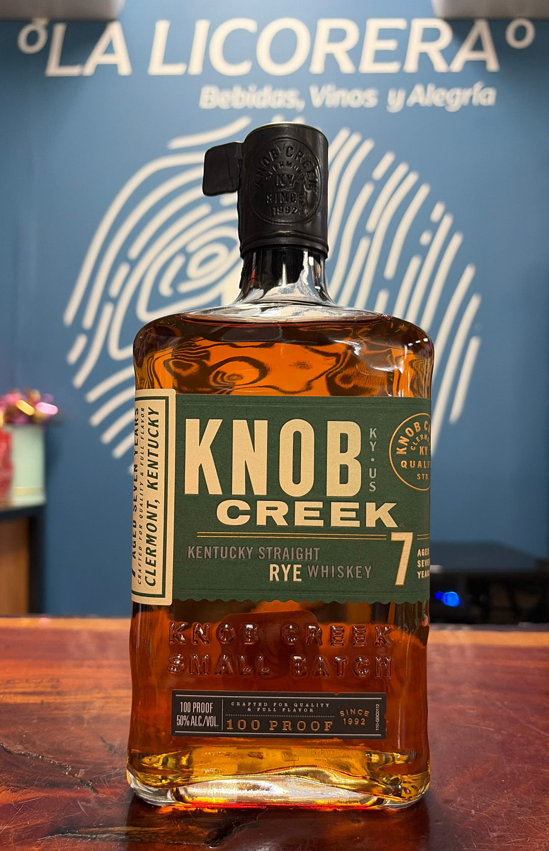 Knob Creek 7 Year Kentucky Straight Rye Whiskey 750ml