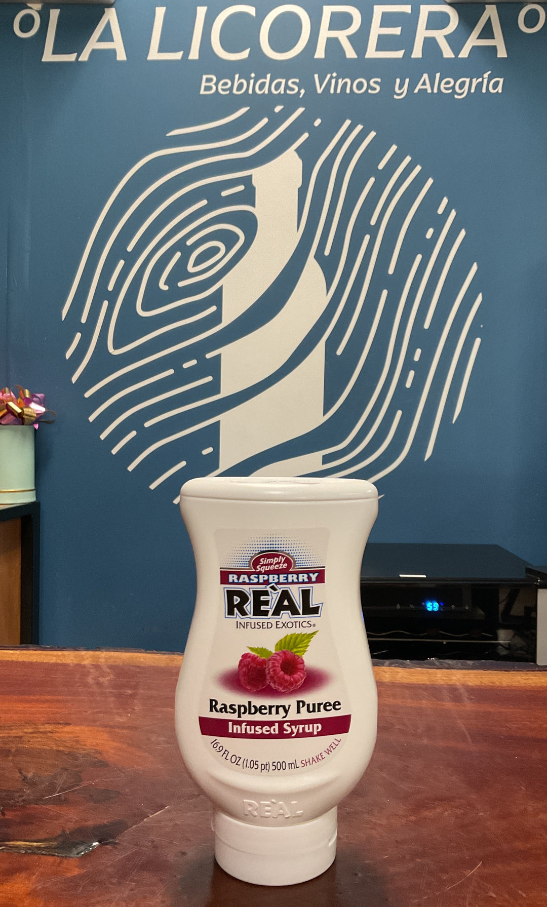 Real Raspberry Purée Infused Syrup 16.9oz