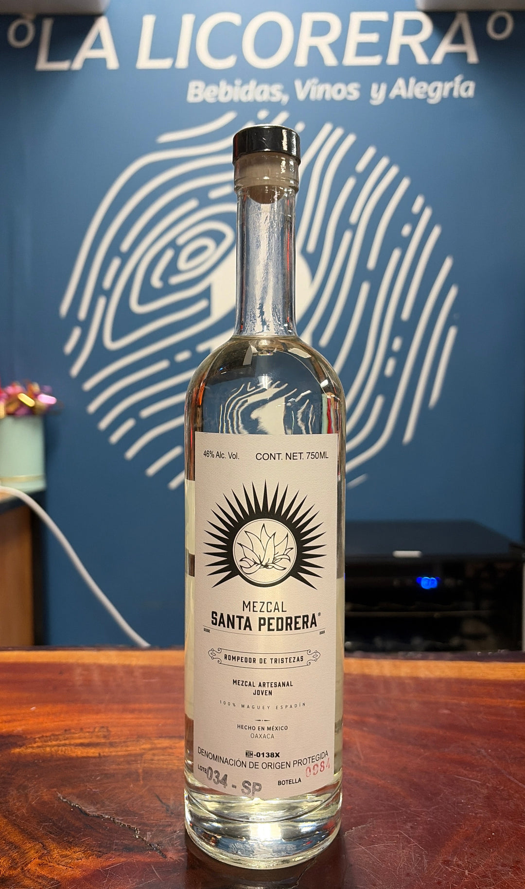 Santa Pedrera Joven Espadín Mezcal 750ml