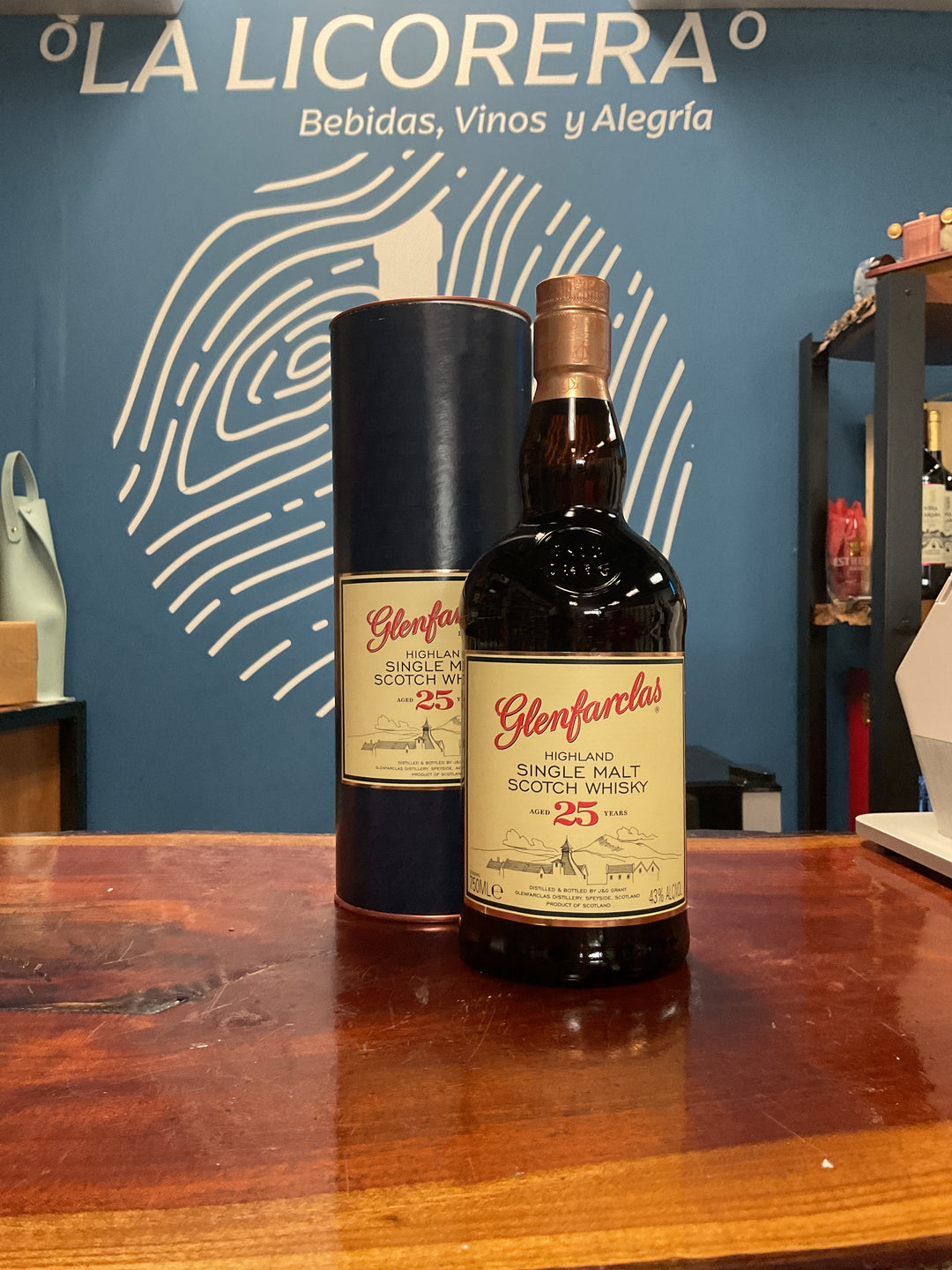 Glenfarclas 25 Year Old Single Malt Scotch Whisky 750ml