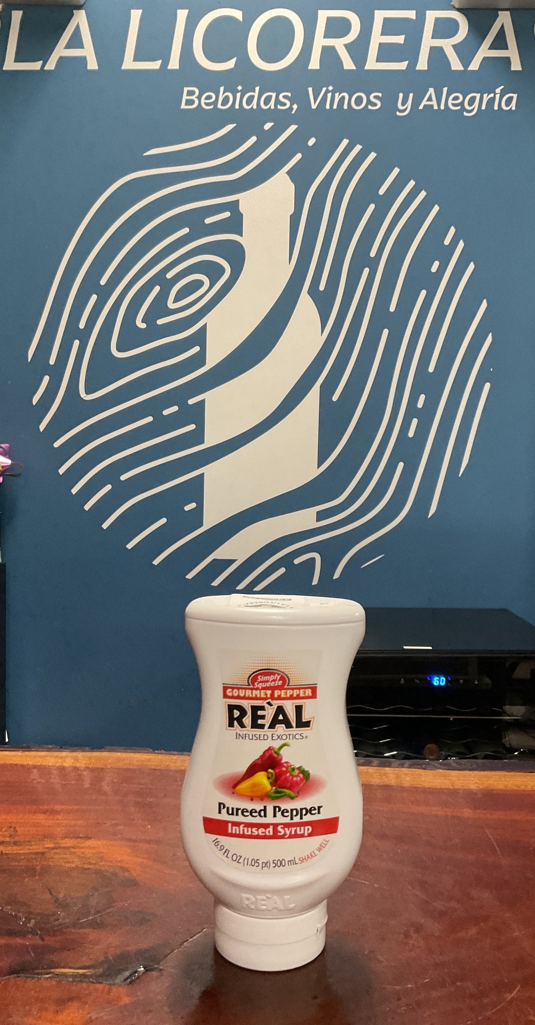 Real Peppered Purée Infused Syrup 16.9oz