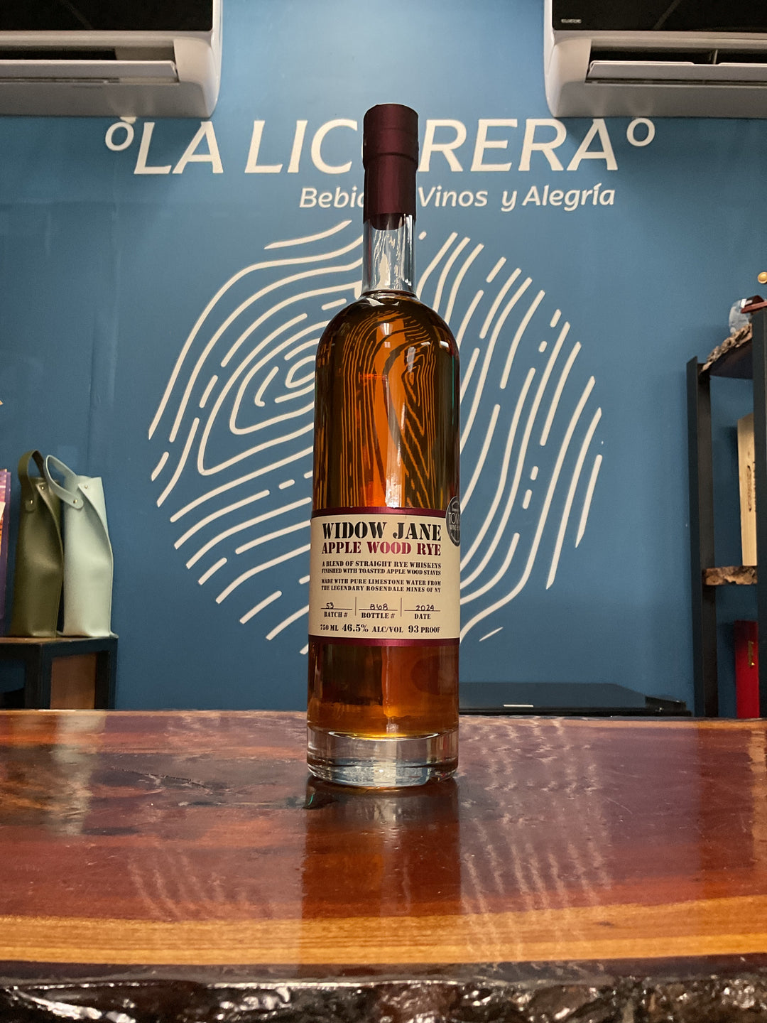 Widow Jane Apple Wood Rye Whiskey 750ml
