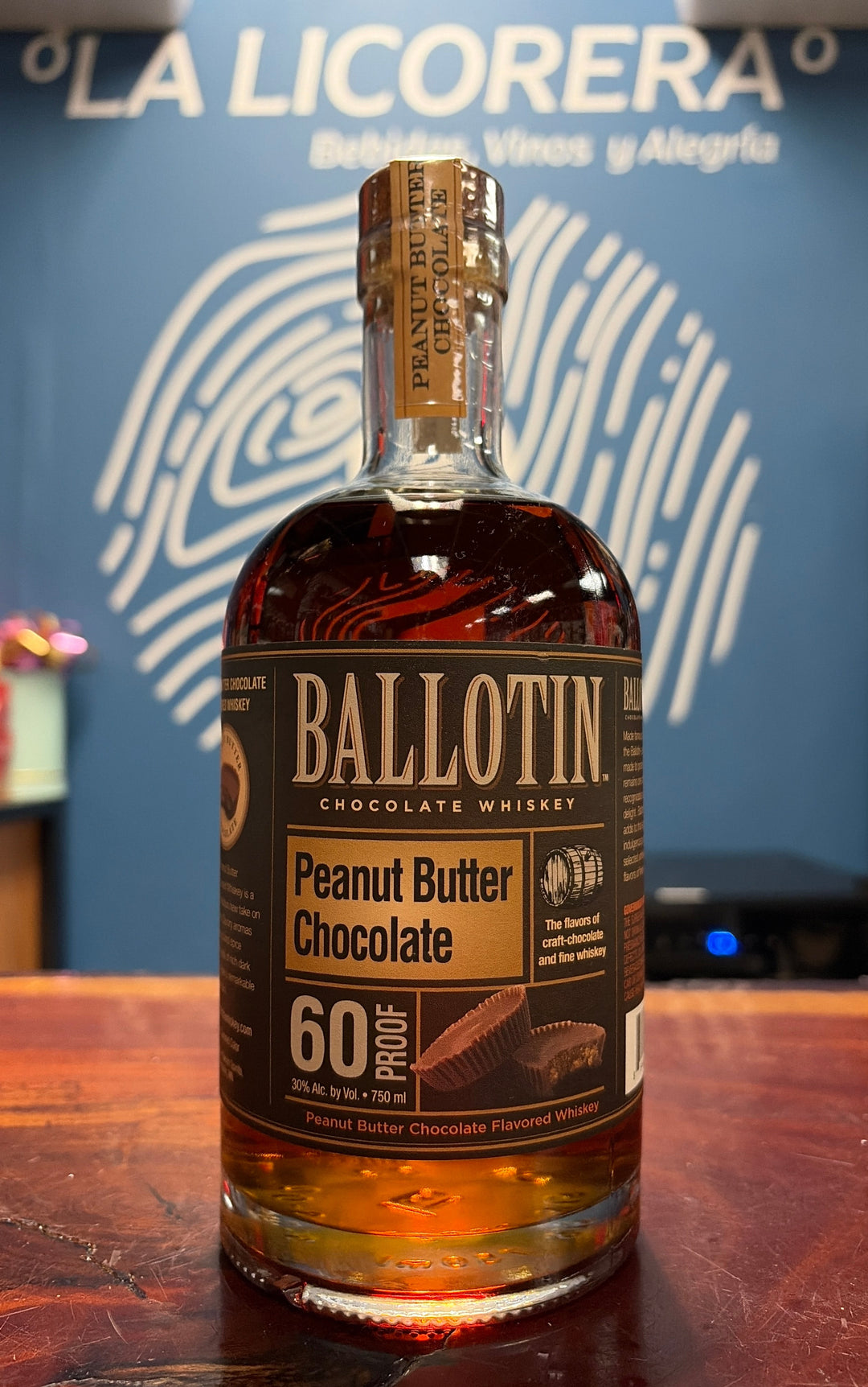 Ballotin Peanut Butter Chocolate Whiskey 750ml