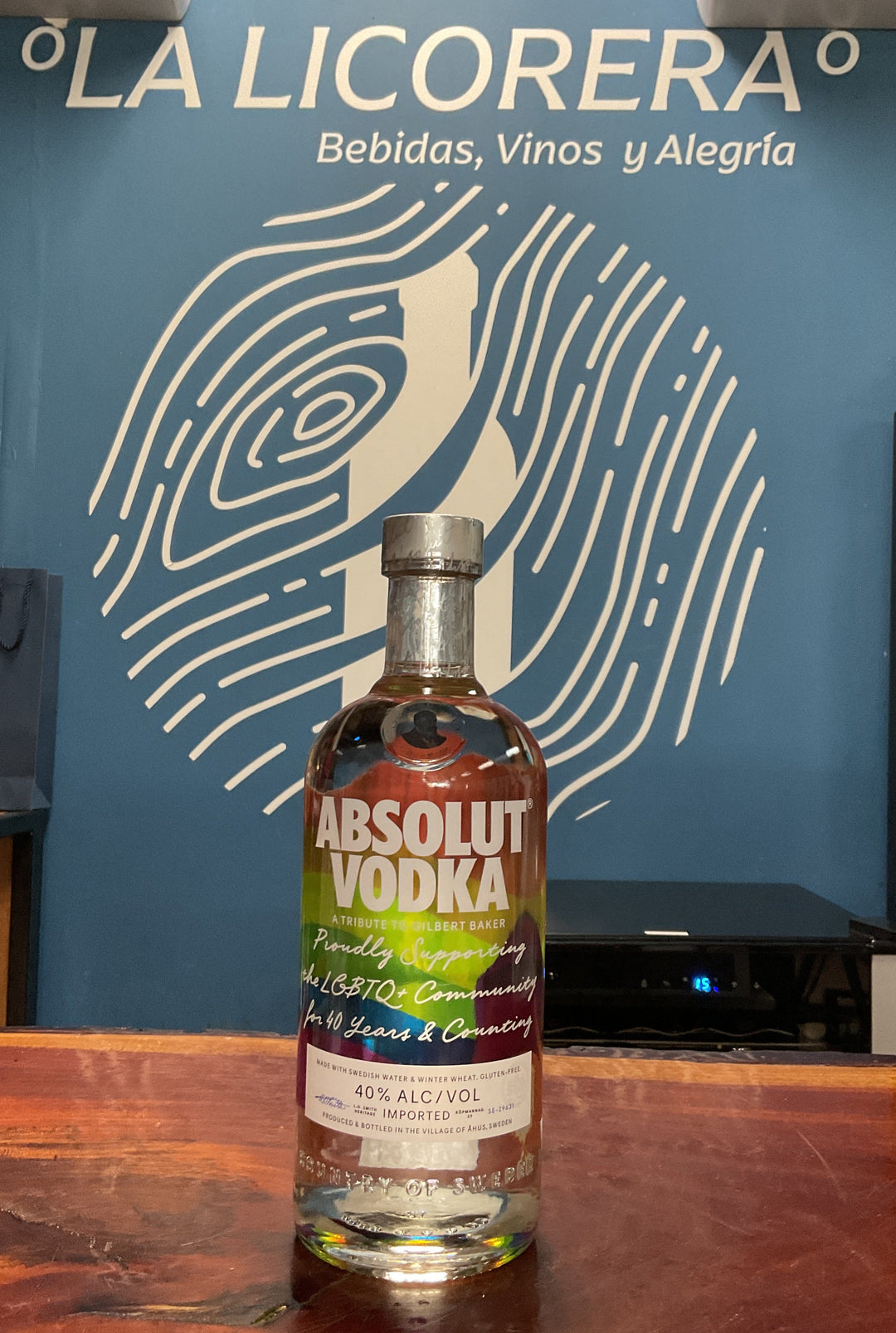 Absolut Rainbow Pride Edition Vodka 750ml