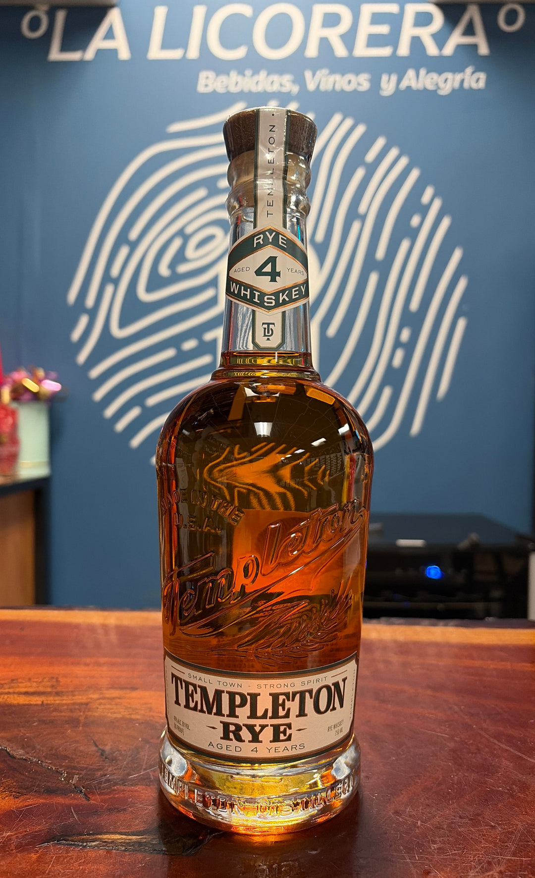 Templeton Rye Aged 4 Years - 750ML