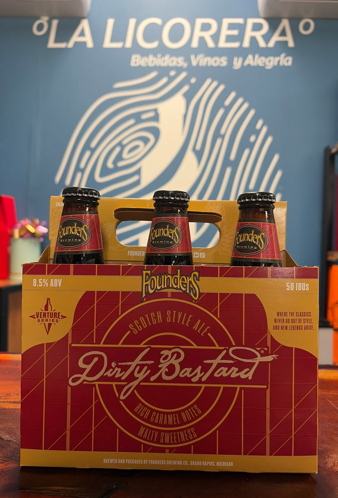 Founders Dirty Bastard Scotch Style Ale 6-Pack 12oz Bottles