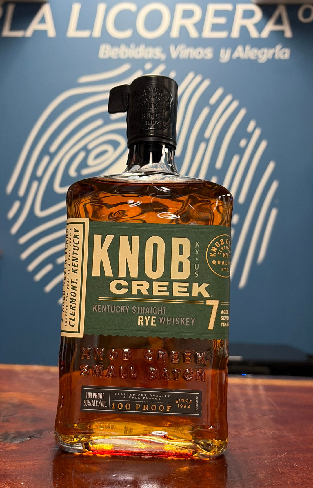 Knob Creek 7 Year Kentucky Straight Rye Whiskey 750ml
