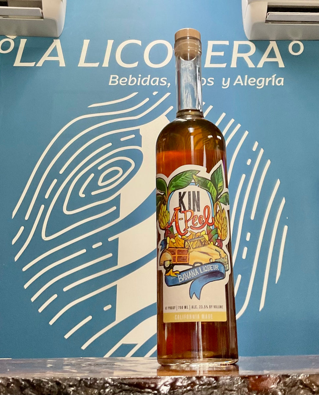 Kin A-Peel Banana Liqueur- 750ML