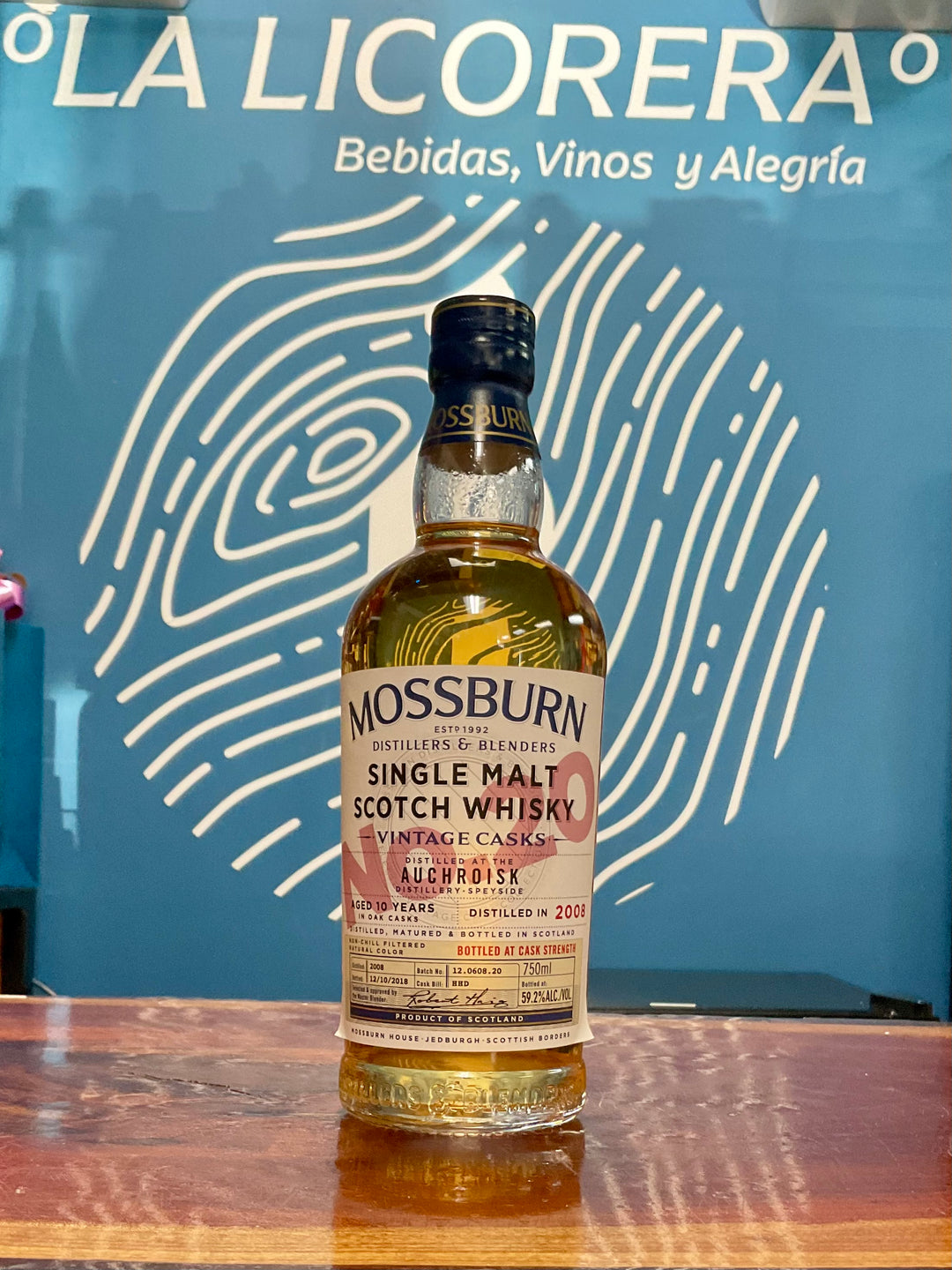 Mossburn Cask No.20 Auchroisk Single Malt Scotch 750ml