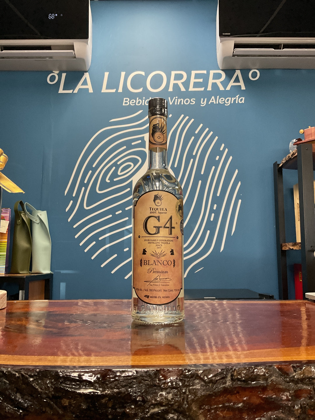 G4 Tequila Blanco Madera 750ml
