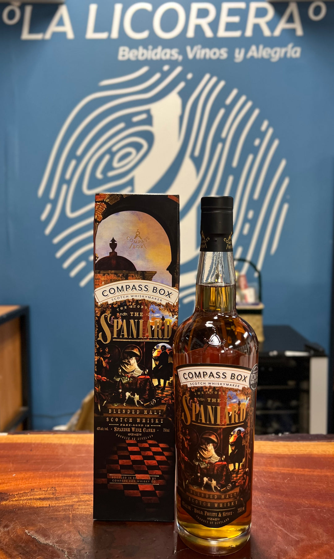 The Spaniard Blended Malt Scotch Whisky 750 ml – Sherry Cask Matured Scotch