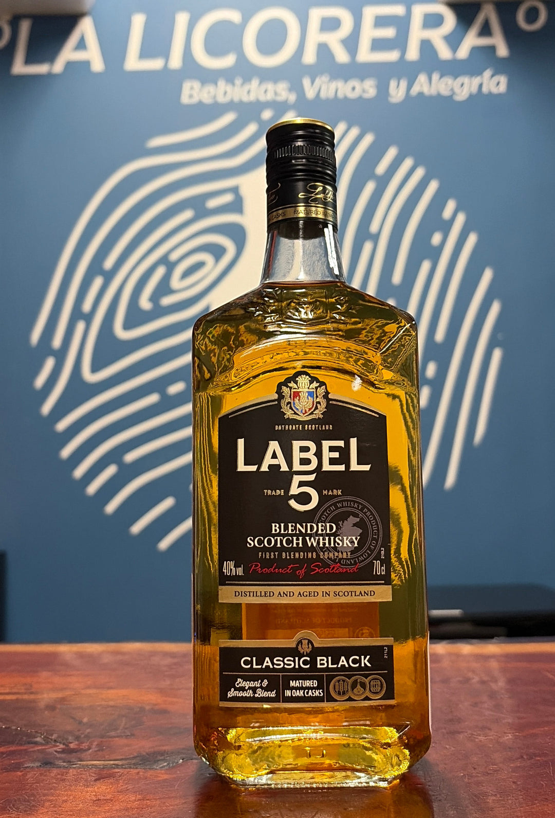 Label 5 Classic Black Blended Scotch Whisky 750ml