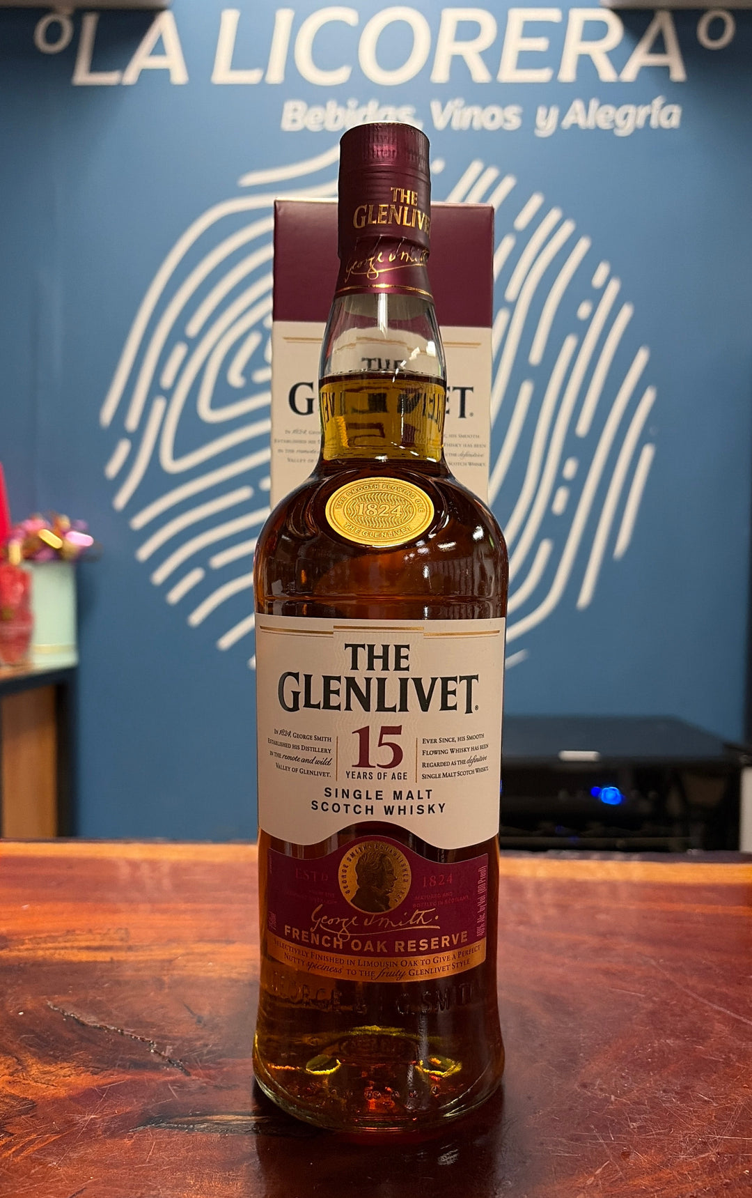 The Glenlivet 15 Year Old French Oak Reserve Single Malt 750ml