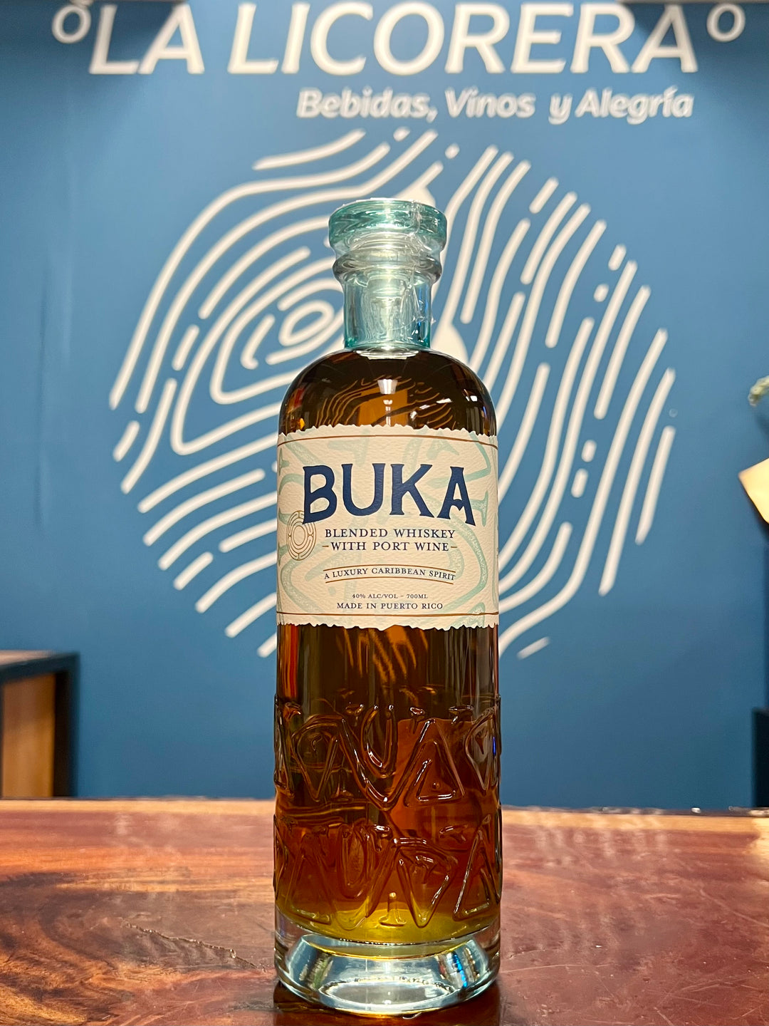 Buka Blended Whiskey with Port Wine 750ml – La Licorera