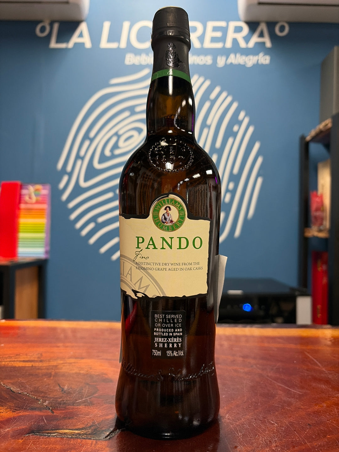 Williams & Humbert Pando Fino Sherry 750ml