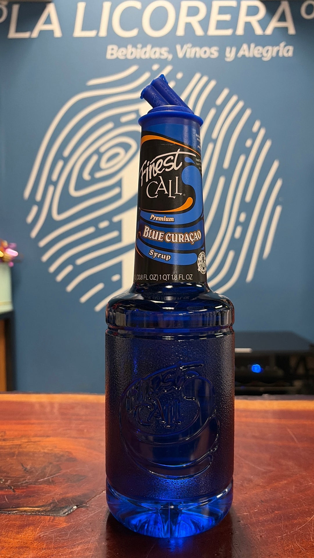Finest Call Blue Curaçao Syrup 1L