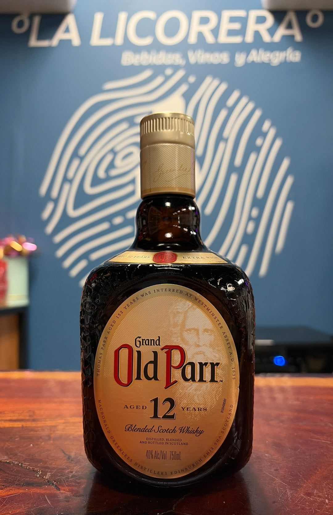 Grand Old Parr 12 Year Old Blended Scotch Whisky 750ml