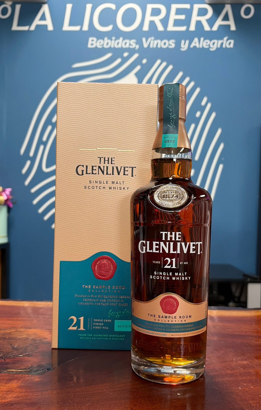 The Glenlivet 21 Year Old Single Malt Scotch Whisky 750ml
