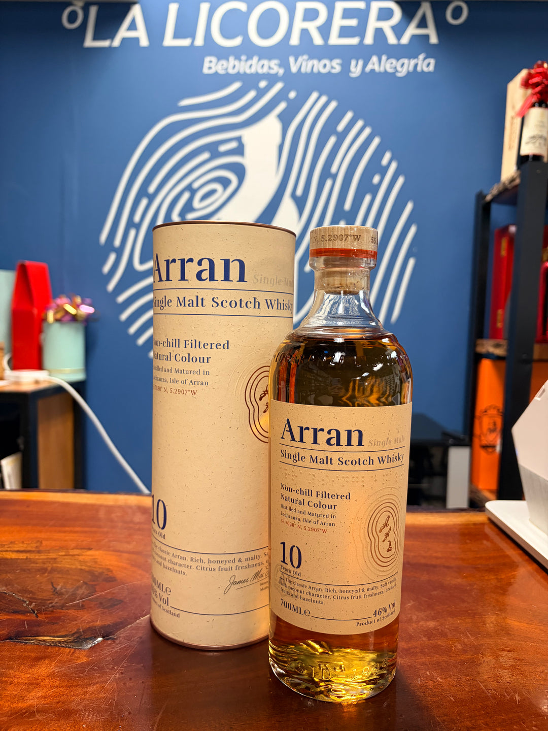 Arran 10 Year Old Single Malt Scotch Whisky 750ml