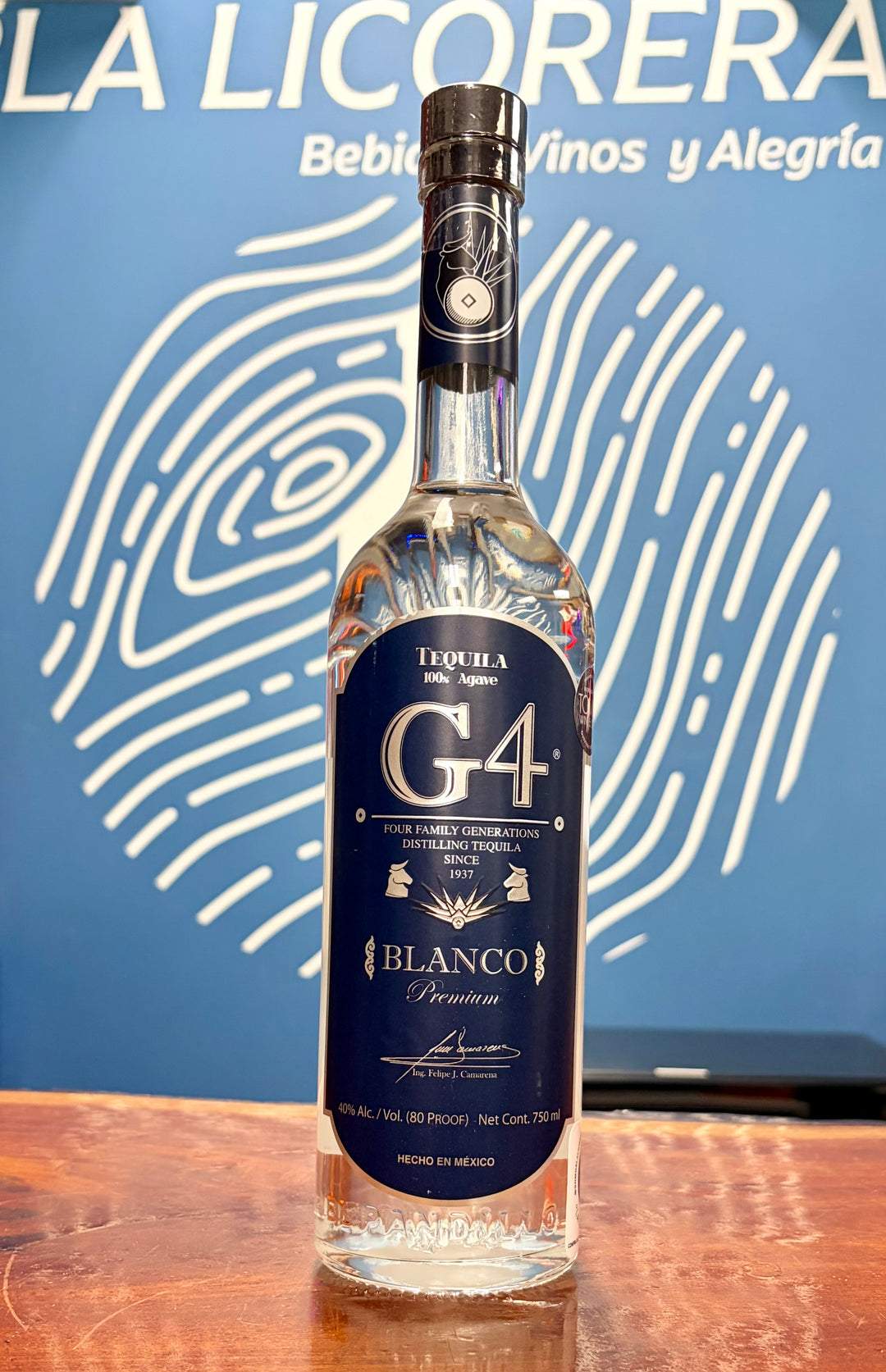 G4 Tequila Blanco El Pandillo Proof 750ml