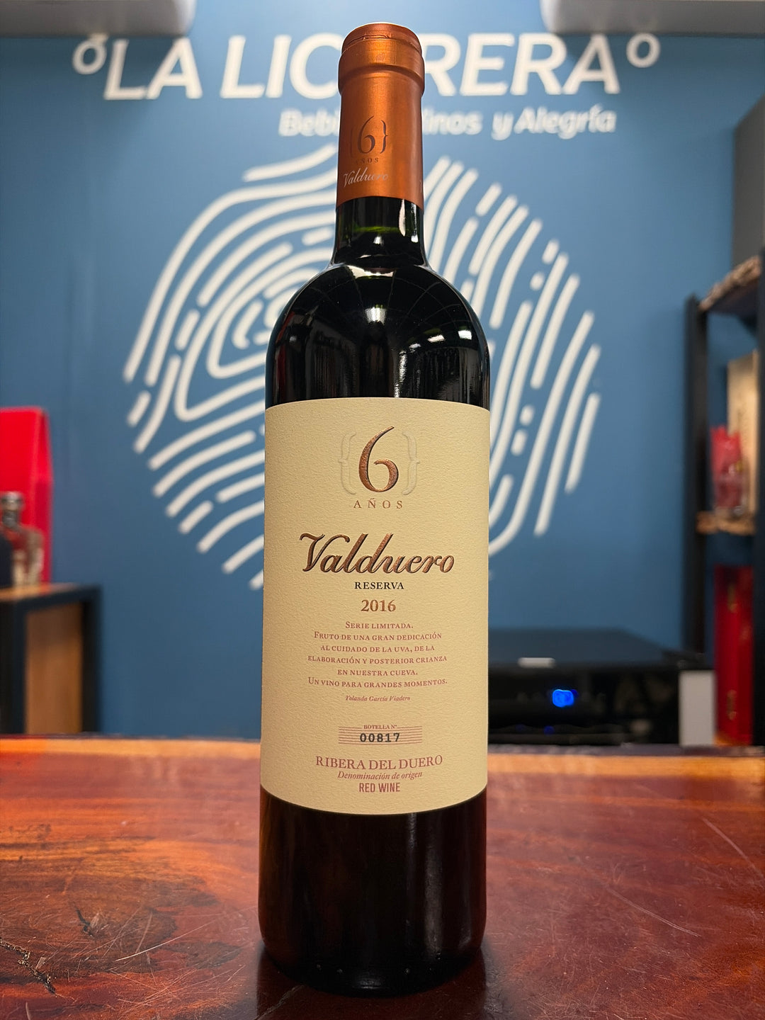 Valduero Reserva 6 Años Ribera del Duero 750ml