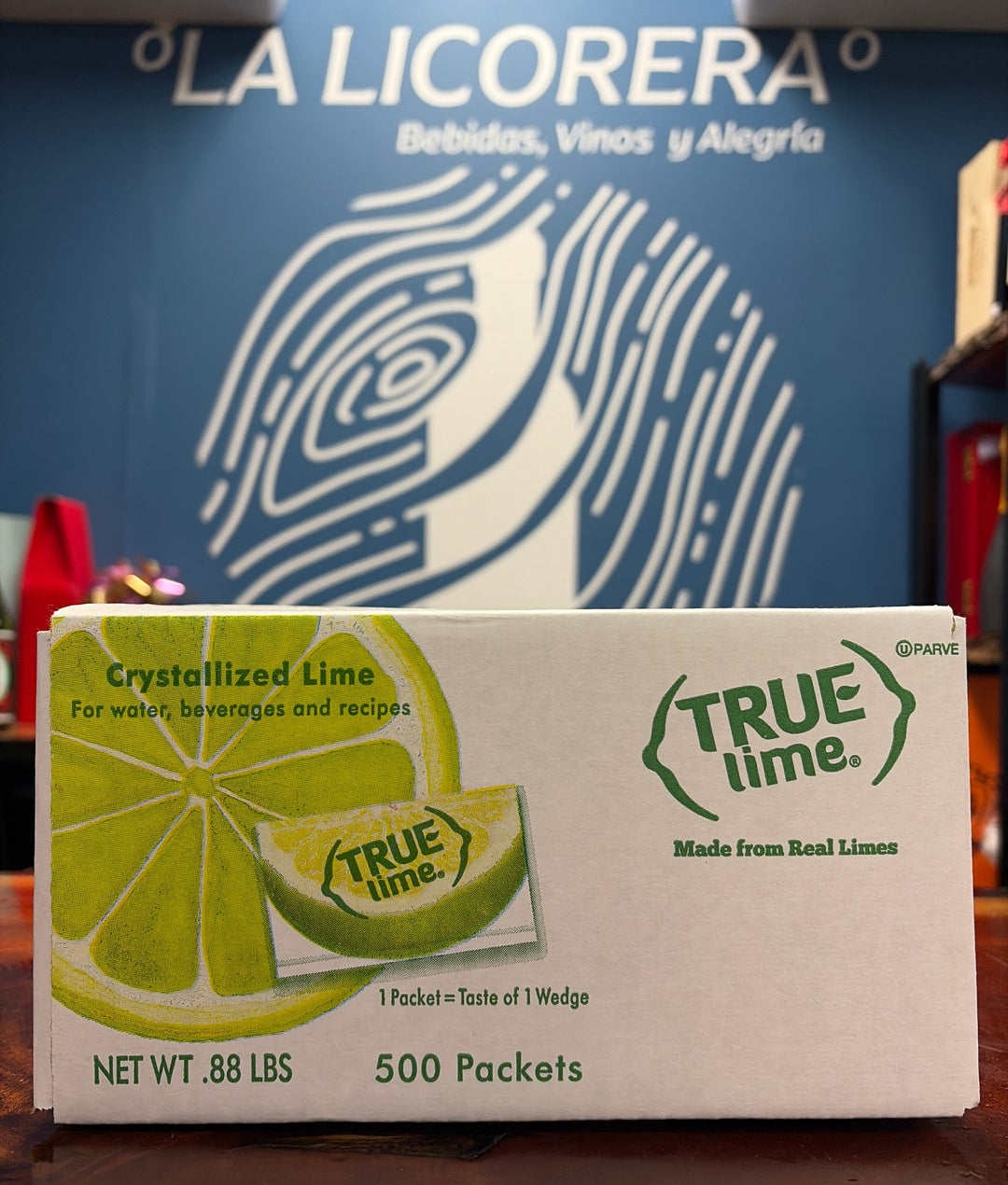 True Lime Crystallized Lime 500 Packets 0.88lb