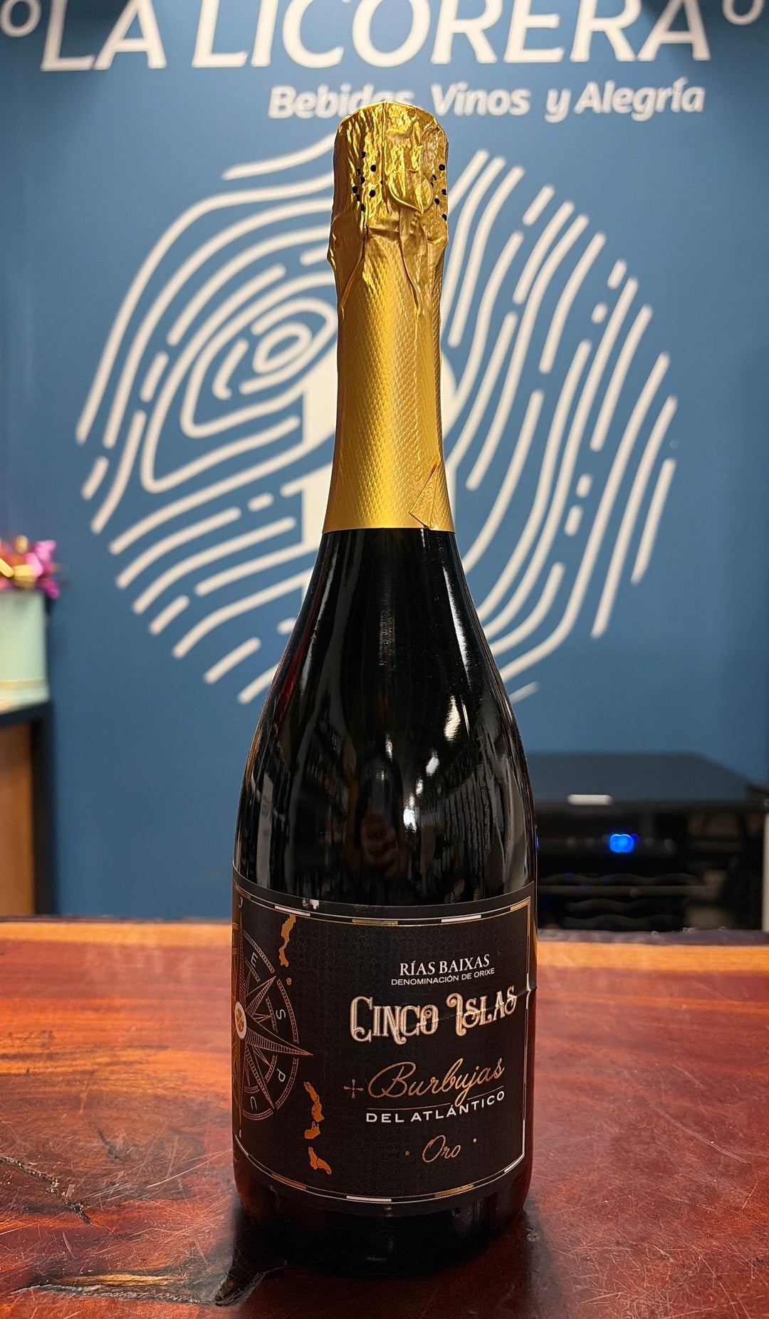 Cinco Islas Burbujas del Atlántico Oro Albariño Brut Nature 750ml