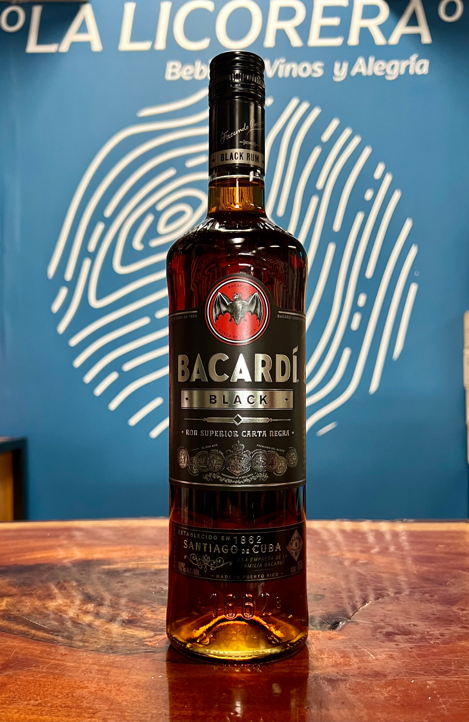 Bacardí Black Carta Negra - 750ml – La Licorera