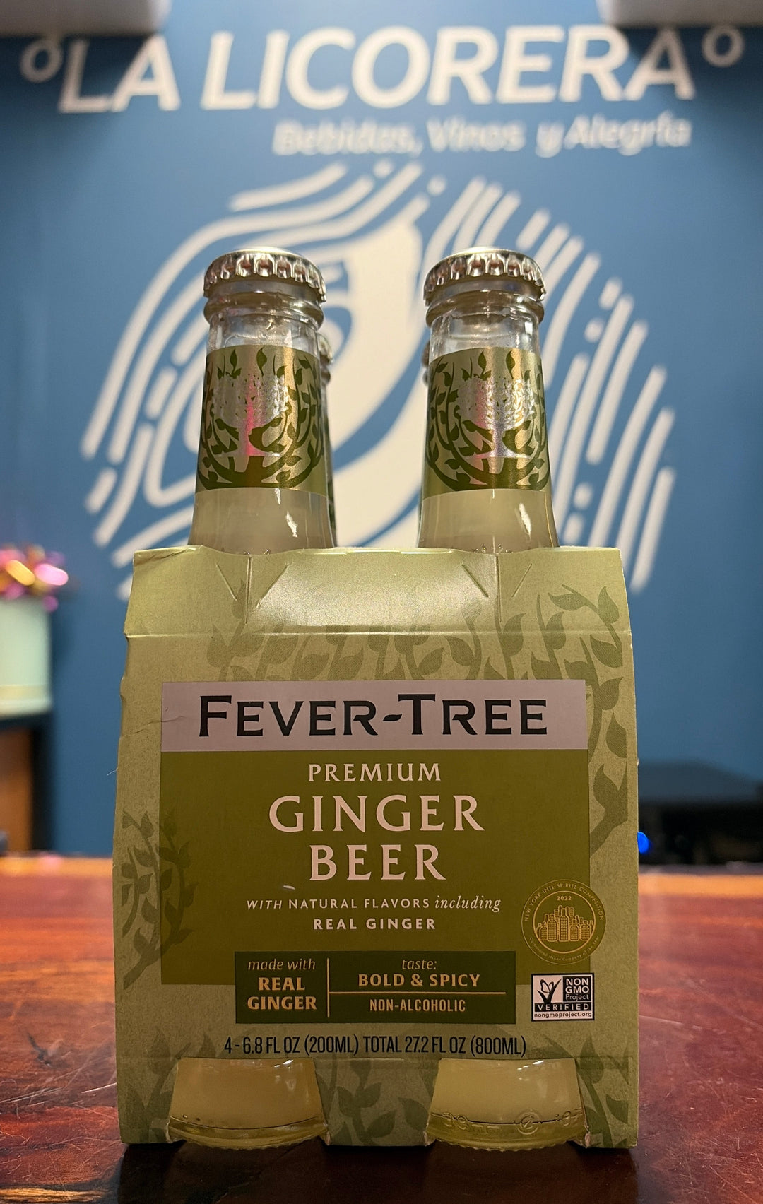 Fever-Tree Premium Ginger Beer 4-Pack 200ml Bottles