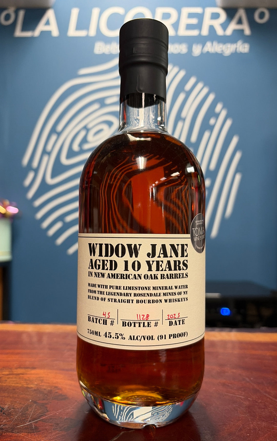 Widow Jane Aged 10 Years Bourbon Whiskey 750ml